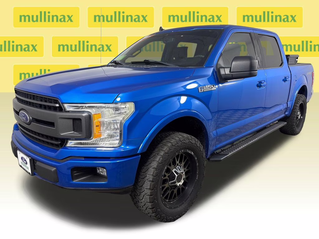 2020 Velocity Blue Metallic Ford F-150 XLT RWD Truck