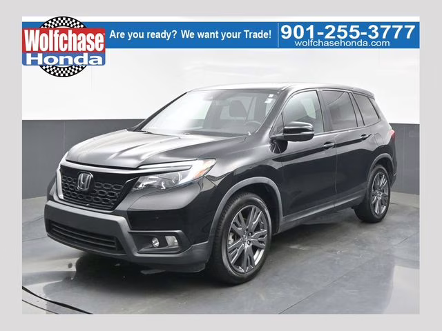 2021 Crystal Black Pearl Honda Passport EX-L FWD SUV