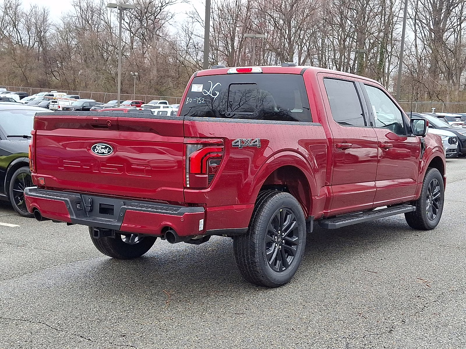 2026 Ruby Red Metallic Tinted Clearcoat - RR Ford F-150 LARIAT 4X4