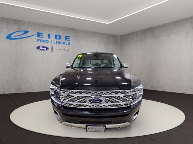 2020 Agate Black Ford Expedition Max Platinum 4X4 SUV