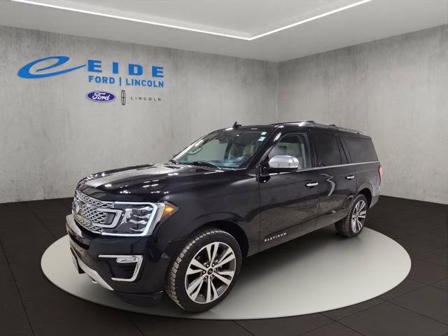2020 Agate Black Ford Expedition Max Platinum 4X4 SUV