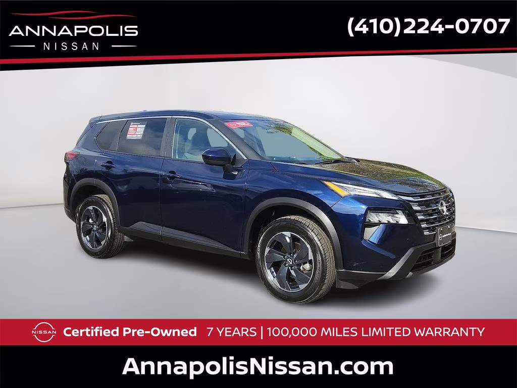 2024 Deep Ocean Blue Pearl Nissan Rogue SV AWD SUV
