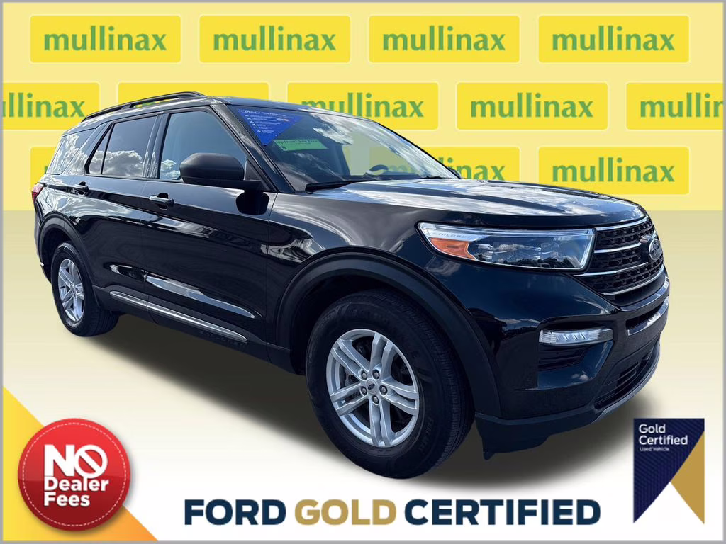 2023 Agate Black Metallic Ford Explorer XLT 4X4 SUV
