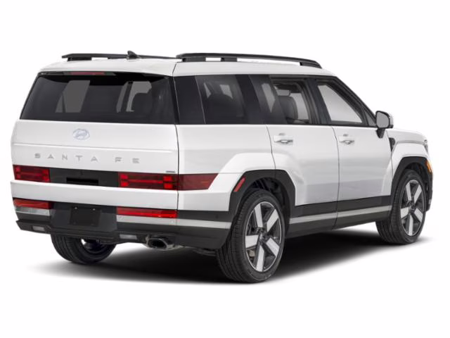 2026 Serenity White Hyundai Santa Fe Limited FWD SUV