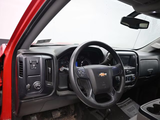 2018 Red Hot Chevrolet Silverado 1500 Custom 4X4 Truck