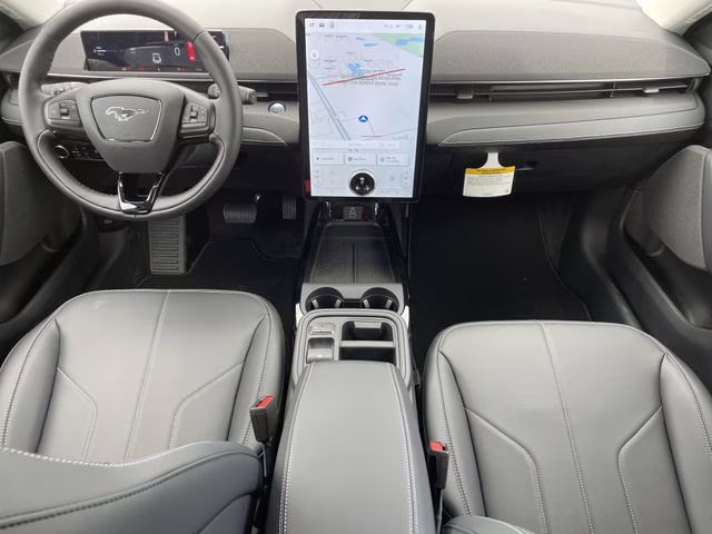 2026 Star White Metallic Tri-Coat Ford Mustang Mach-E Select RWD SUV