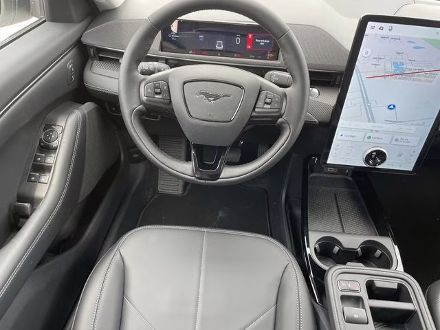 2026 Star White Metallic Tri-Coat Ford Mustang Mach-E Select RWD SUV