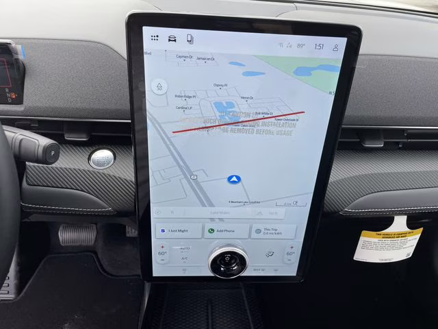 2026 Star White Metallic Tri-Coat Ford Mustang Mach-E Select RWD SUV