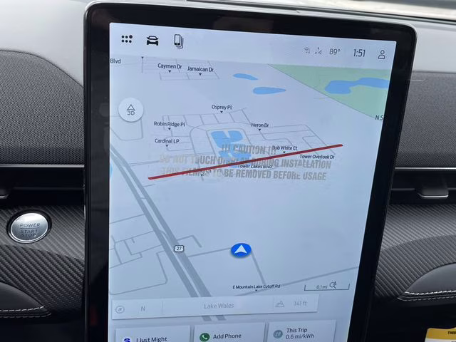 2026 Star White Metallic Tri-Coat Ford Mustang Mach-E Select RWD SUV