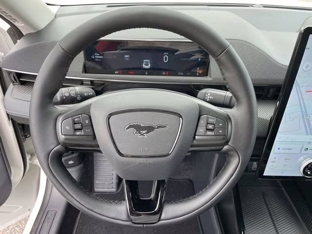 2026 Star White Metallic Tri-Coat Ford Mustang Mach-E Select RWD SUV