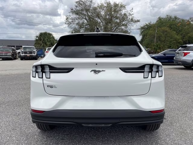 2026 Star White Metallic Tri-Coat Ford Mustang Mach-E Select RWD SUV