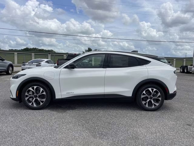 2026 Star White Metallic Tri-Coat Ford Mustang Mach-E Select RWD SUV