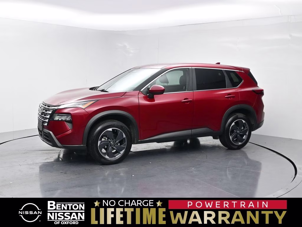 2025 Scarlet Ember Tintcoat Nissan Rogue SV AWD SUV