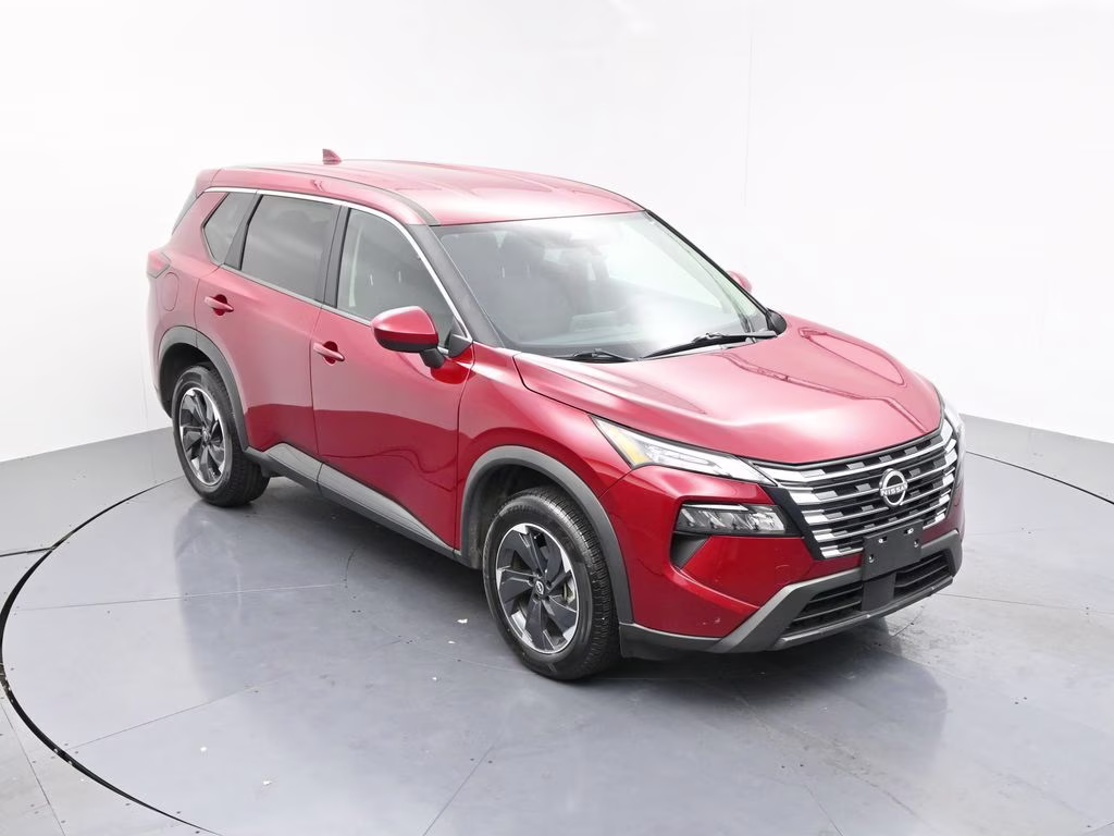 2025 Scarlet Ember Tintcoat Nissan Rogue SV AWD SUV