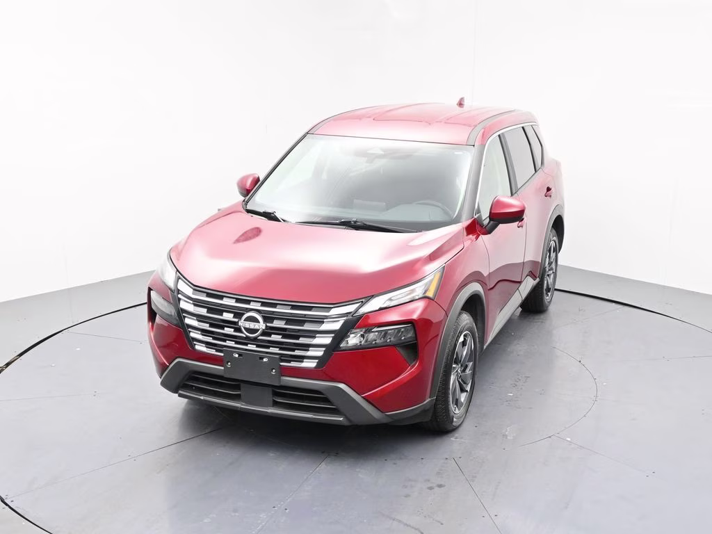 2025 Scarlet Ember Tintcoat Nissan Rogue SV AWD SUV