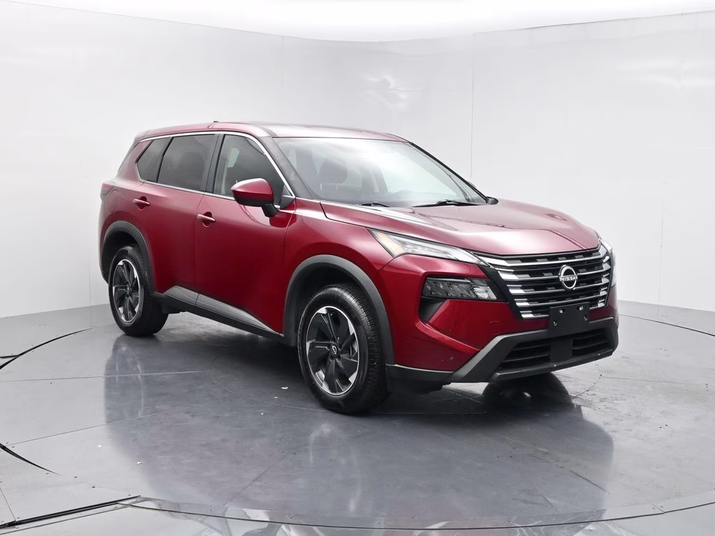 2025 Scarlet Ember Tintcoat Nissan Rogue SV AWD SUV