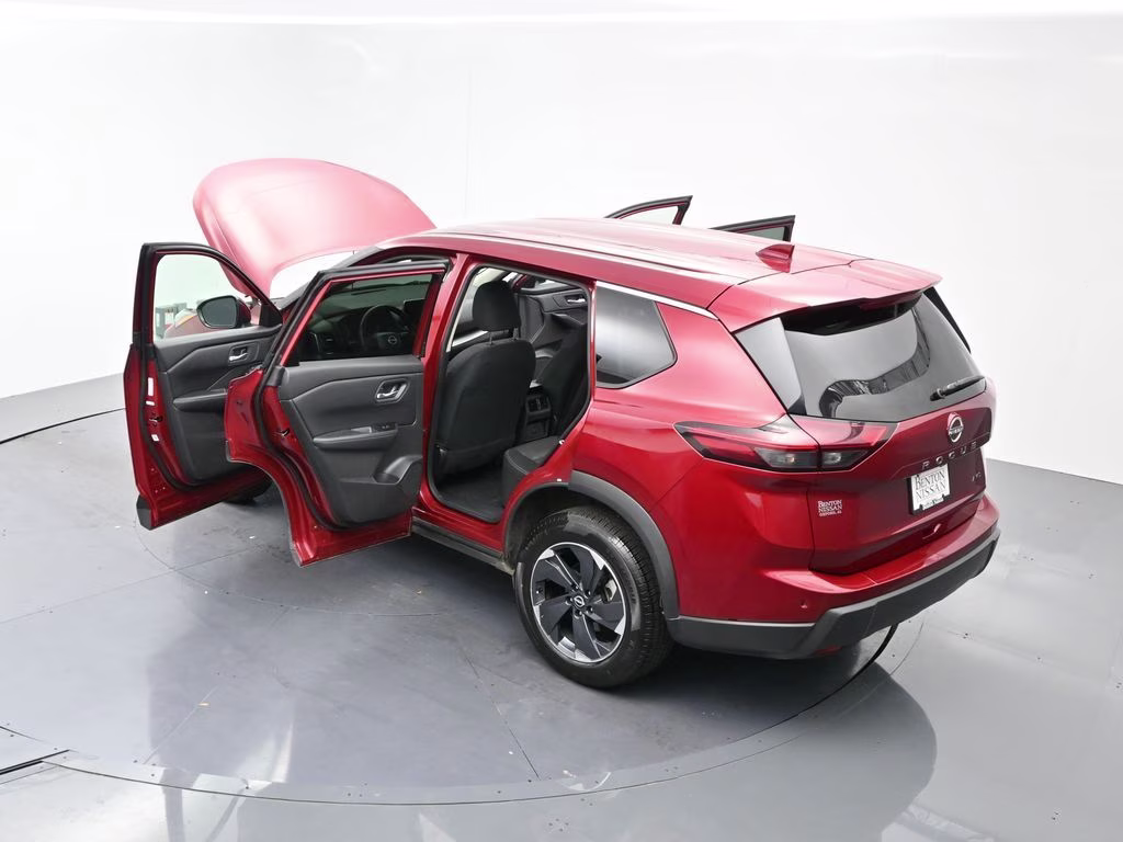 2025 Scarlet Ember Tintcoat Nissan Rogue SV AWD SUV