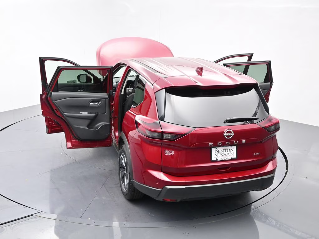 2025 Scarlet Ember Tintcoat Nissan Rogue SV AWD SUV