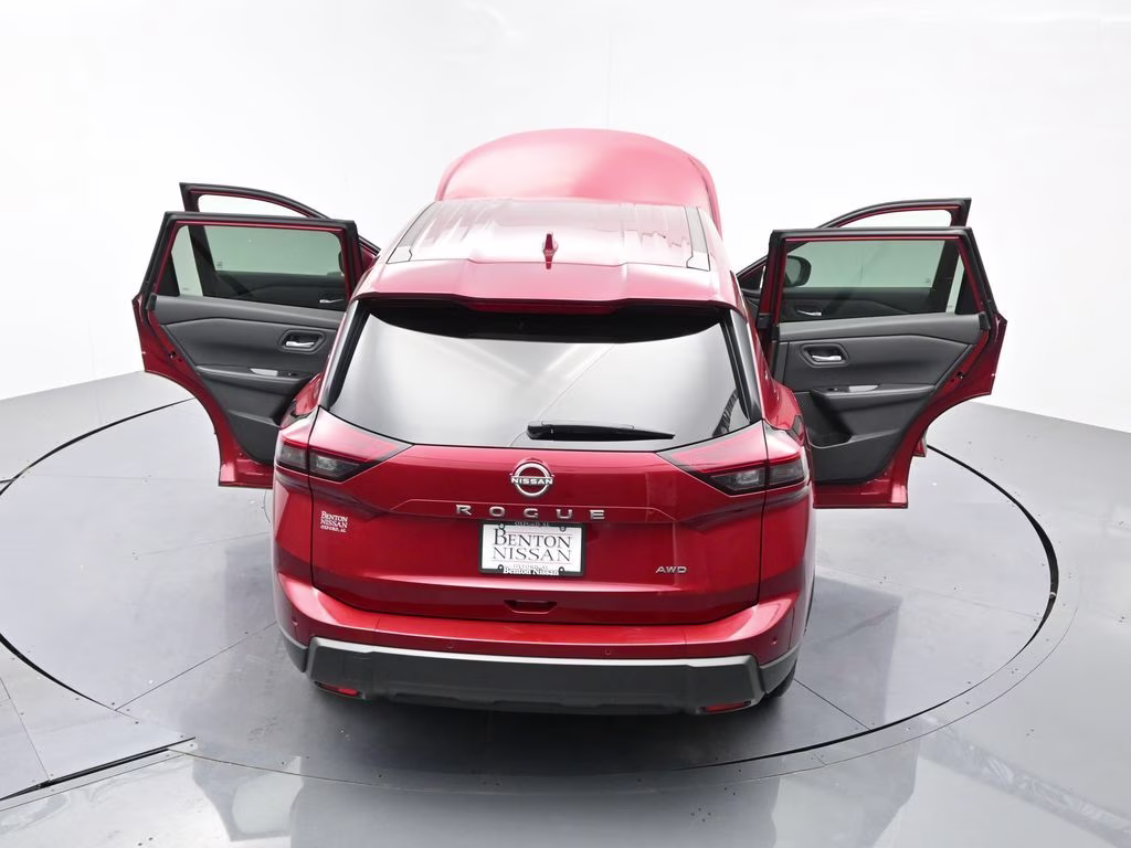 2025 Scarlet Ember Tintcoat Nissan Rogue SV AWD SUV