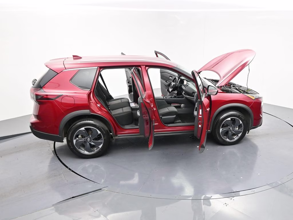 2025 Scarlet Ember Tintcoat Nissan Rogue SV AWD SUV