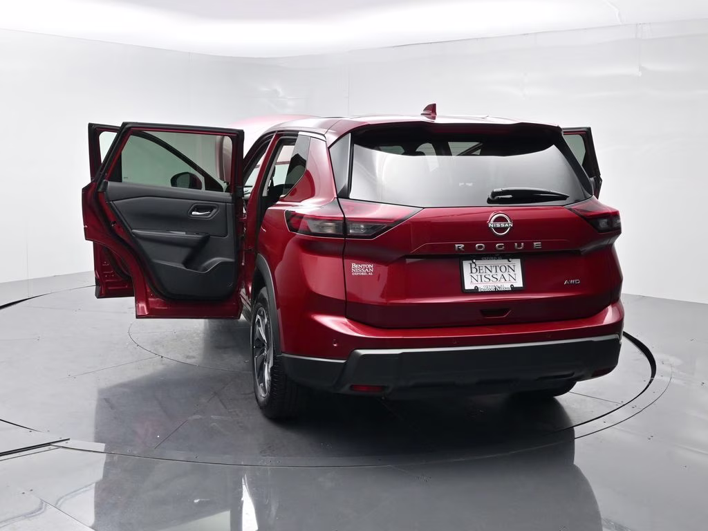 2025 Scarlet Ember Tintcoat Nissan Rogue SV AWD SUV