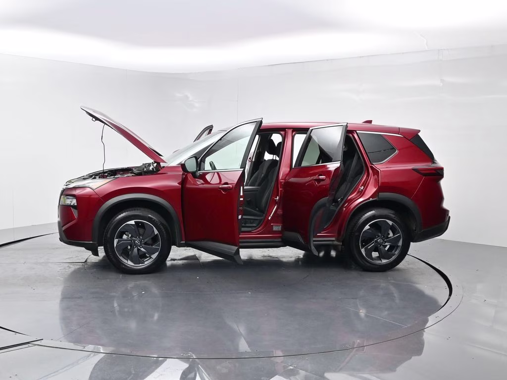 2025 Scarlet Ember Tintcoat Nissan Rogue SV AWD SUV