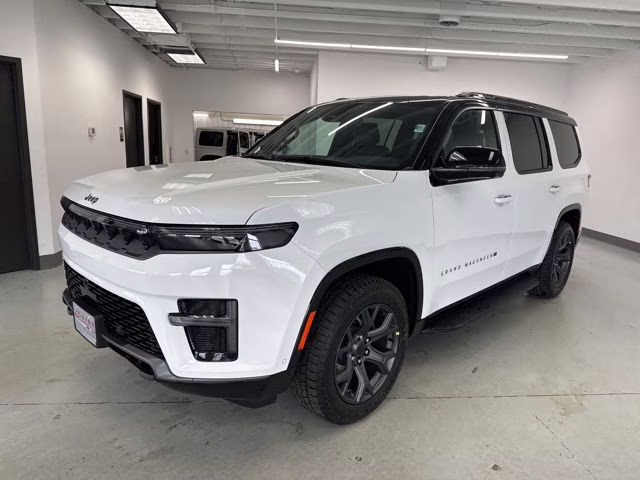 2026 Bright White Clearcoat Jeep Grand Wagoneer Upland 4X4 SUV