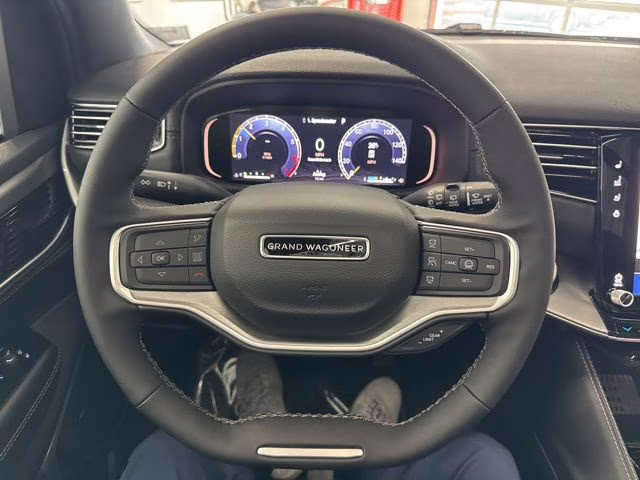 2026 Bright White Clearcoat Jeep Grand Wagoneer Upland 4X4 SUV