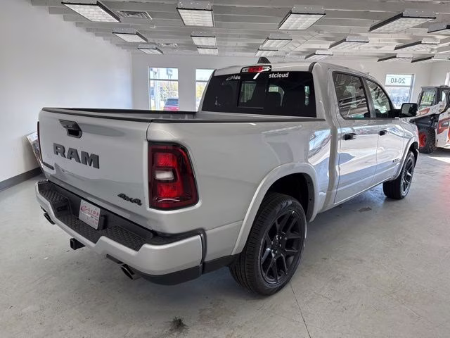 2026 Silver Zynith Ram 1500 Laramie Night Edition 4X4 Truck