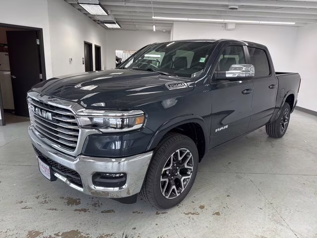 2026 Forged Blue Metallic Ram 1500 Laramie 4X4 Truck