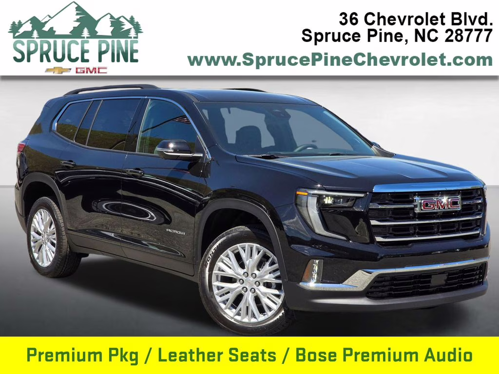 2026 Ebony Twilight Metallic GMC Acadia Elevation AWD SUV