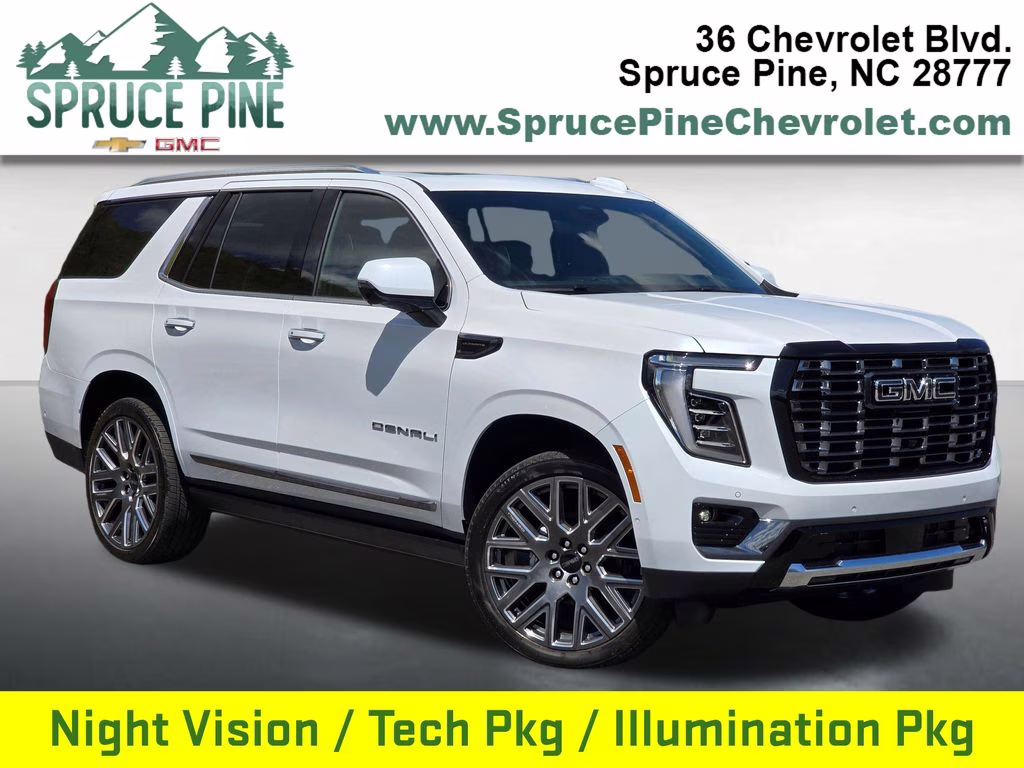 2026 Glacier White Tricoat GMC Yukon Denali Ultimate 4X4 SUV