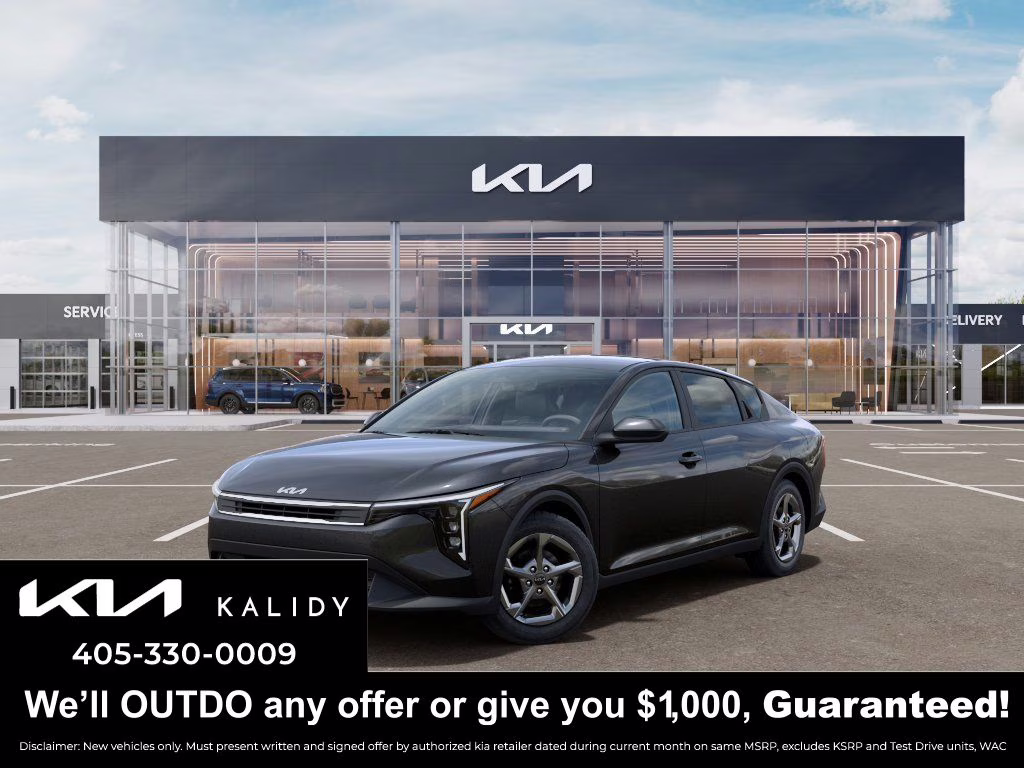 2026 Interstellar Gray Kia K4 LXS FWD Sedan