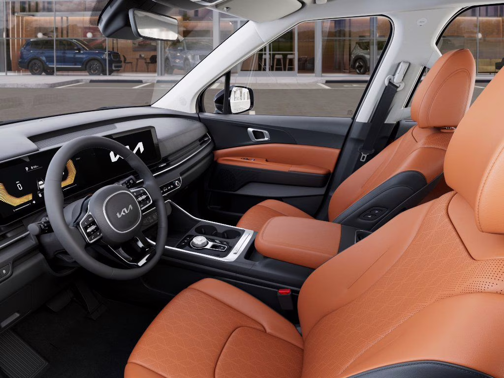 2026 Aurora Black Pearl Kia Carnival Hybrid EX FWD Van