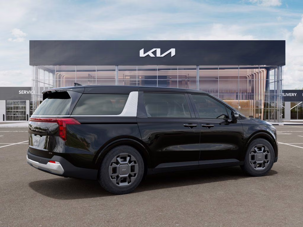 2026 Aurora Black Pearl Kia Carnival Hybrid EX FWD Van