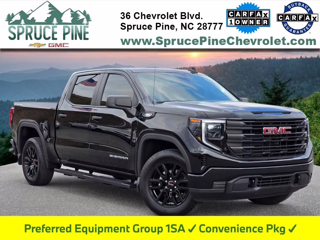 2025 Onyx Black GMC Sierra 1500 Pro 4X4 Truck