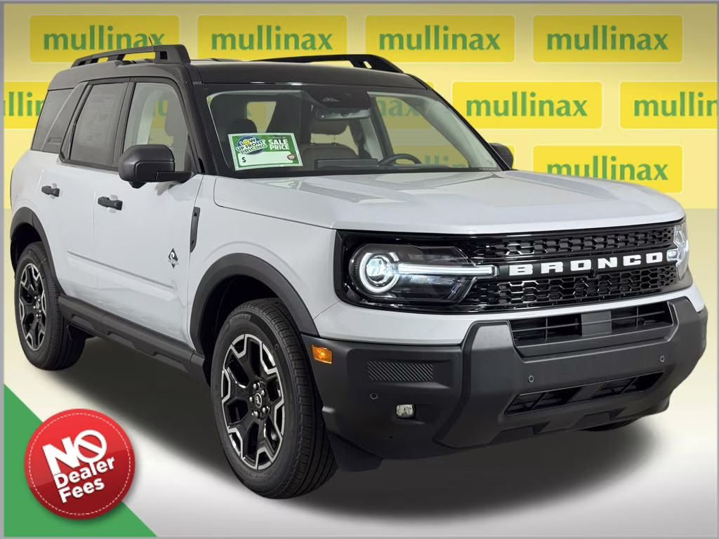 2026 Space White Metallic Ford Bronco Sport Outer Banks 4X4 SUV