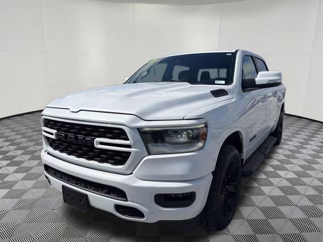2022 Ivory White Tri-Coat Pearlcoat Ram 1500 Sport 4X4 Truck