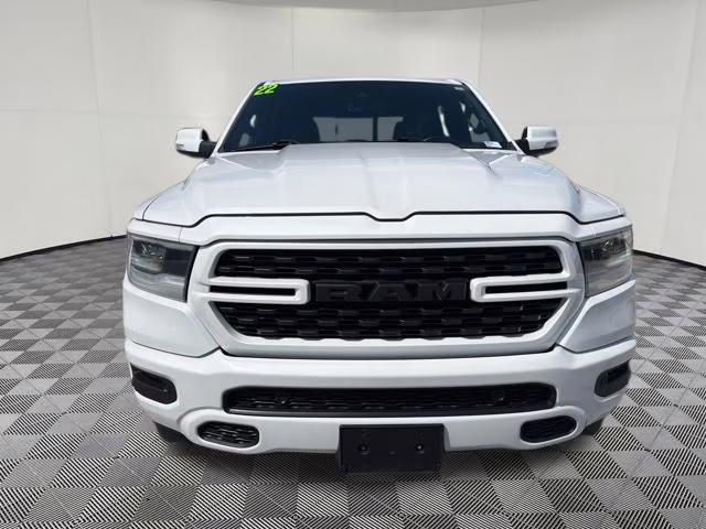 2022 Ivory White Tri-Coat Pearlcoat Ram 1500 Sport 4X4 Truck
