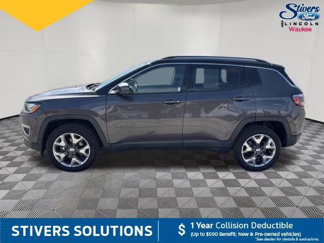 2021 Granite Crystal Metallic Clearcoat Jeep Compass Limited 4X4 SUV
