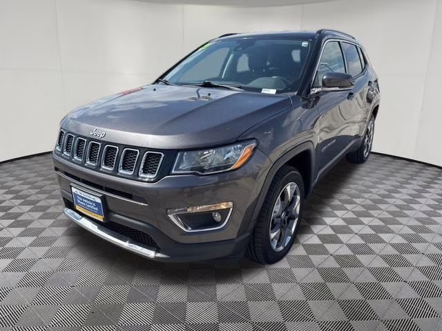 2021 Granite Crystal Metallic Clearcoat Jeep Compass Limited 4X4 SUV