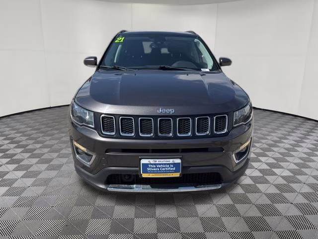 2021 Granite Crystal Metallic Clearcoat Jeep Compass Limited 4X4 SUV