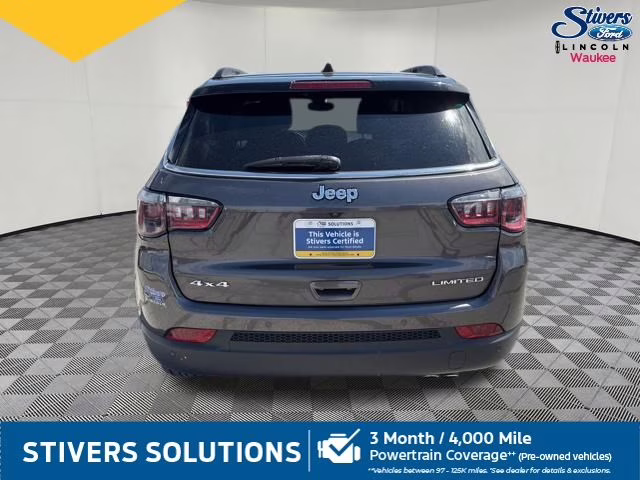 2021 Granite Crystal Metallic Clearcoat Jeep Compass Limited 4X4 SUV