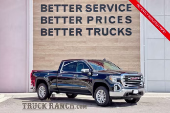 2019 Black GMC Sierra 1500 SLT 4X4 Truck