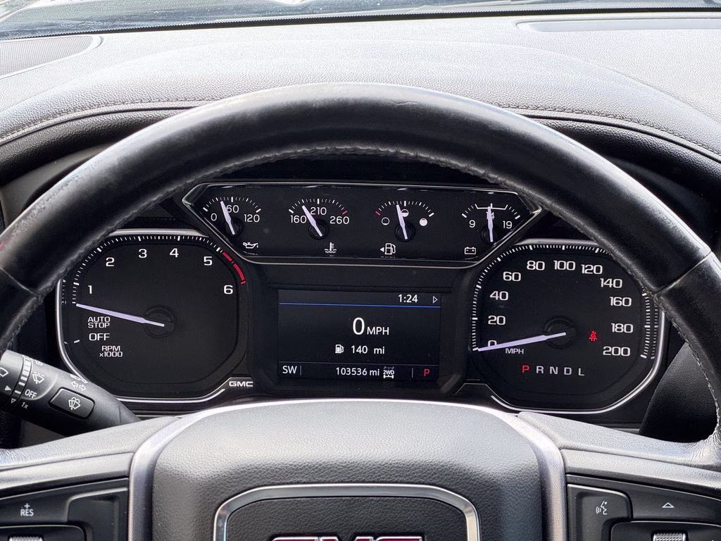2019 Black GMC Sierra 1500 SLT 4X4 Truck