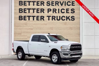 2020 Bright White Clearcoat Ram 2500 Big Horn 4X4 Truck