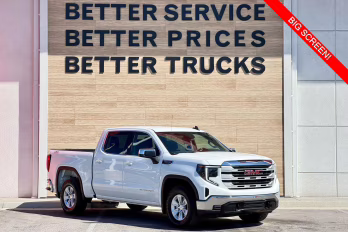 2023 Summit White GMC Sierra 1500 SLE 4X4 Truck