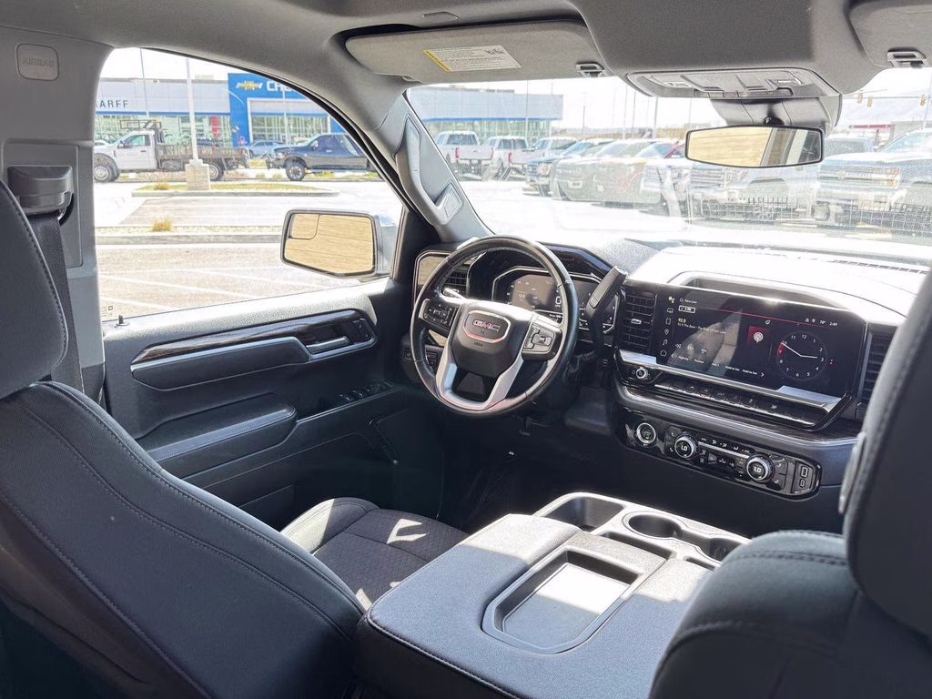 2023 Summit White GMC Sierra 1500 SLE 4X4 Truck