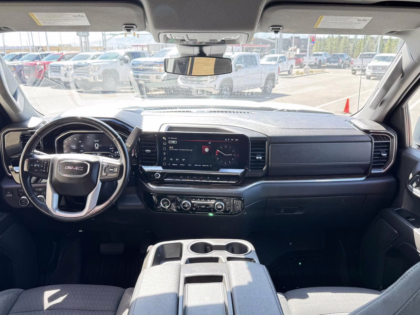 2023 Summit White GMC Sierra 1500 SLE 4X4 Truck