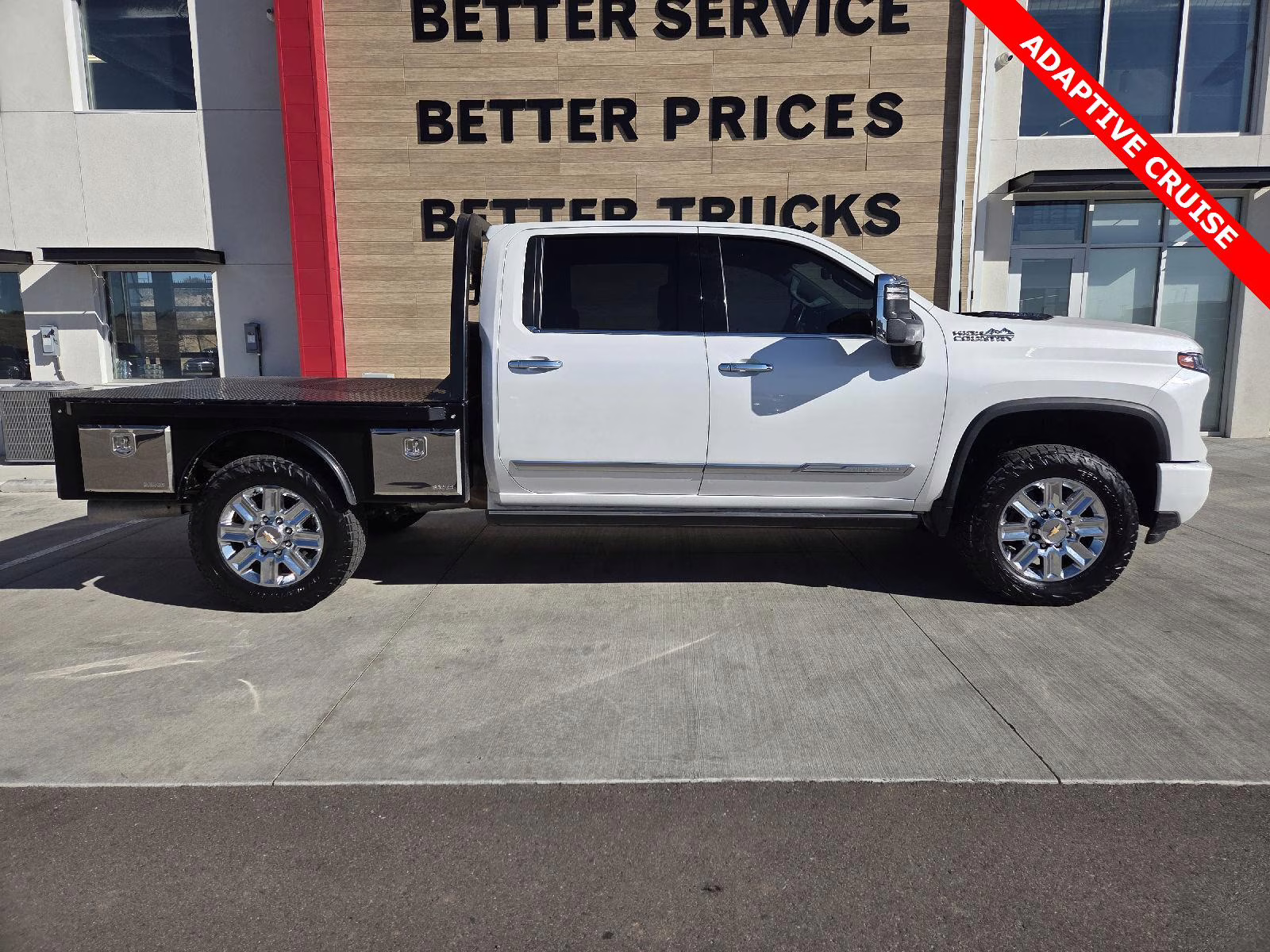 2024 Iridescent Pearl Tricoat Chevrolet Silverado 3500HD High Country 4X4 Truck